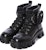 Prada Boot Tumit Blok Kulit Hitam 2UE009_3LFR_F0002
