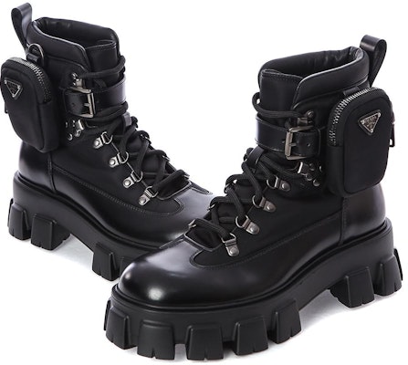 プラダ レザーブロックヒールアンクルブーツ (Purada Rezaa Burokkuhiiru Ankuru Buutsu) 2UE009_3LFR_F0002 Lookbook プラダ レザーブロックヒールアンクルブーツ (Purada Rezaa Burokkuhiiru Ankuru Buutsu) 2UE009_3LFR_F0002