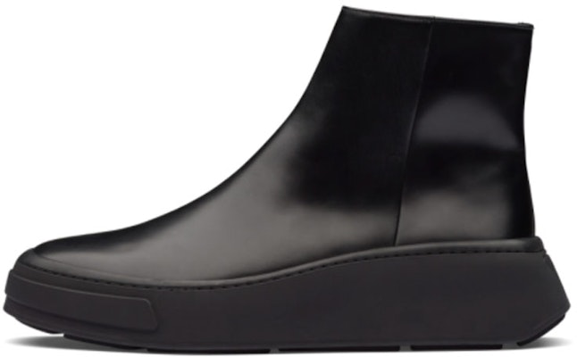 Prada Ankle Boot 'Black Velour Leather' 2TG168_B4L_F0002 Buy Prada Ankle Boot 'Black Velour Leather' 2TG168_B4L_F0002