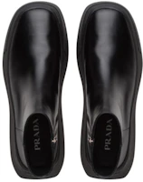 Shop Stivaletto Prada ''Pelle Velluto Nero'' 2TG168_B4L_F0002