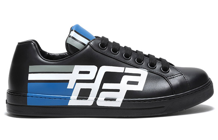 Prada Avenue Low 'Vitello Graphic Logo - Black' 圖 2
