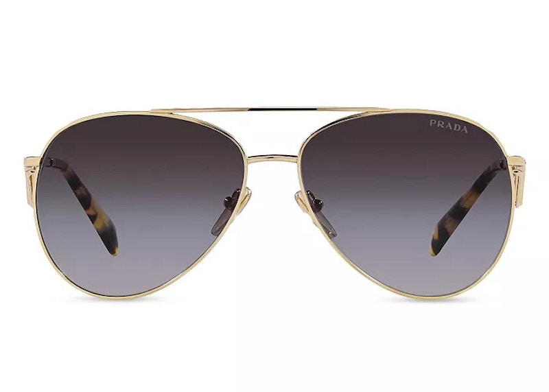 Order Gafas de Sol Aviador Prada Oro/Gris Gradiente (SPR73Z ZVN-5D1)