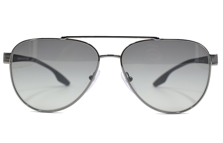 PRADA Aviator Sunglasses Silver Gray蝶形 Business Series Polarized SPS-54T-5AV-3M1 圖 3