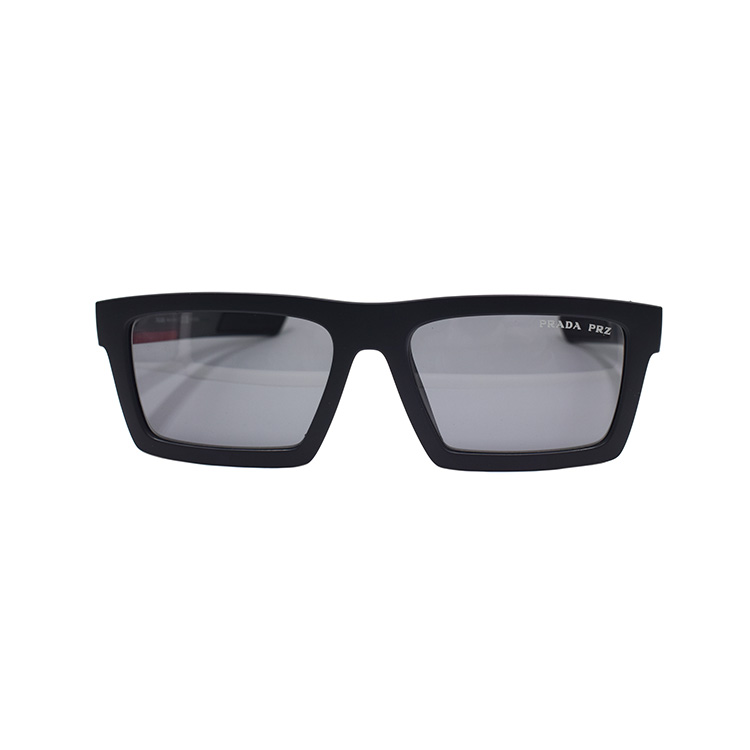PRADA AVTIVE IMPAVID  Matte Black Polarized Rectangular Sunglasses. SPS02Z-U-1BO-02G 圖 3