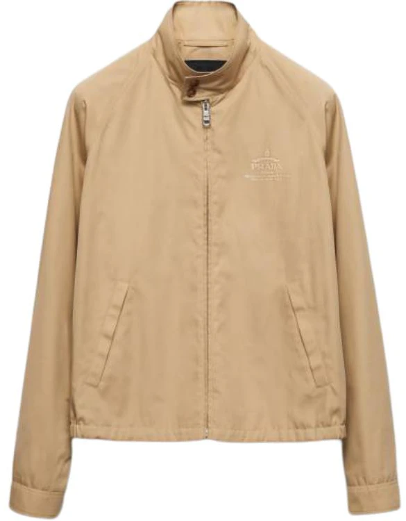 prada-beige-letter-print-cotton-blend-zip-up-jacket-sgc-628-1480-f0-f24-s-ooo