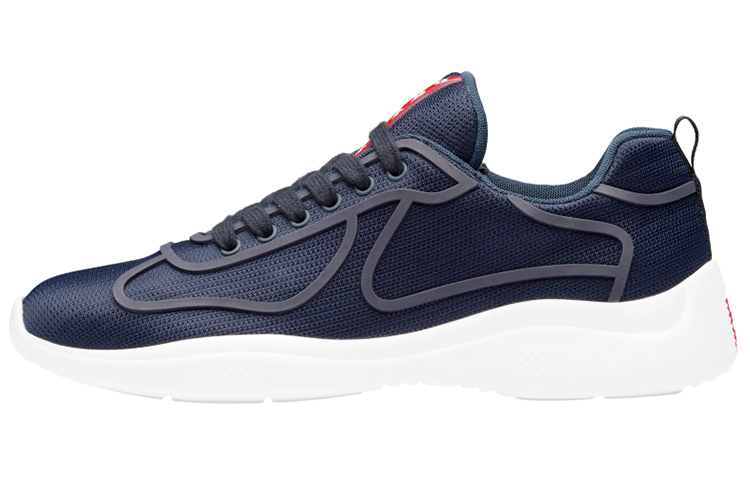 Prada Bike Fabric Sneakers 'Blue White'