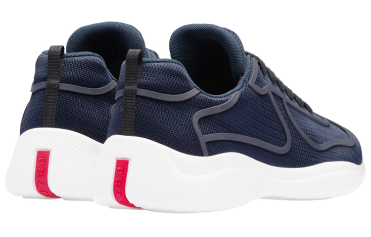 Prada Bike Fabric Sneakers 'Blue White' 圖 3