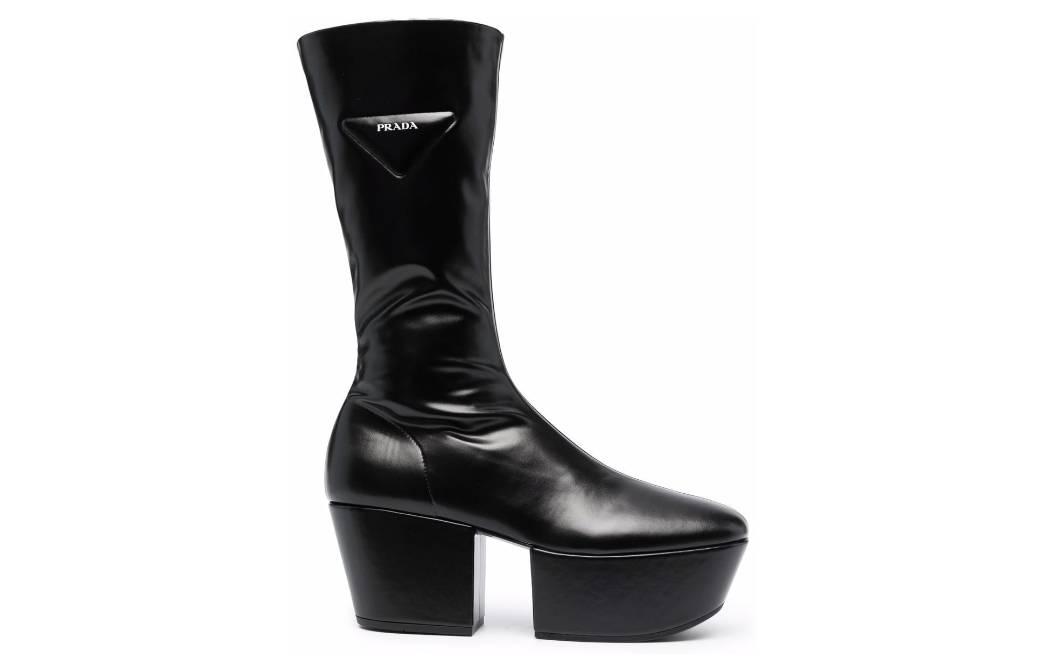Prada Black Ankle Boot 'JW_216576299742746322' 圖 5