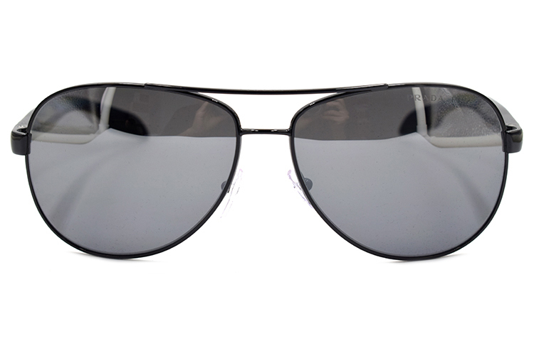 PRADA Black Aviator Polarized Sunglasses 0PS53PS1AB2F262 圖 3