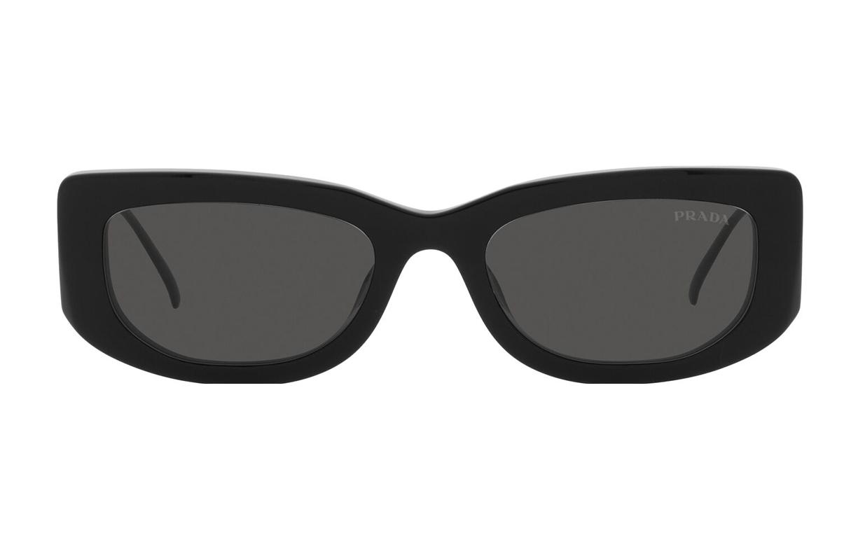 PRADA Black Butterfly Sunglasses with Hollow Temple Design Unisex Couples Style PR14YS1AB5S0 圖 3