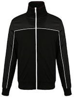 PRADA Black Casual Jacket with White Stripes UJL097-1S8H-F0002 PRADA Black Casual Jacket with White Stripes UJL097-1S8H-F0002