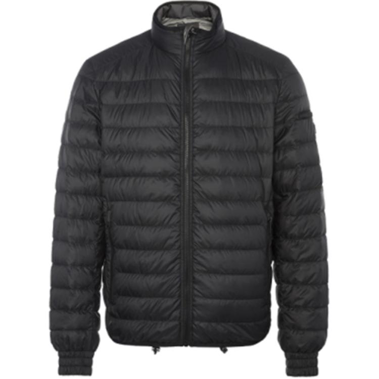 PRADA Black Casual Long-Sleeve Down Jacket. SGN957-S1911-YNSF0-A64