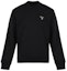 Order PRADA Baju Sejuk Oversized Crewneck Kapas Hitam UJL187-1YYB-F0806