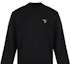 Details for PRADA Baju Sejuk Oversized Crewneck Kapas Hitam UJL187-1YYB-F0806