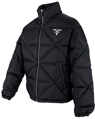 PRADA Black Down Jacket Logo Zip Pure Color Winter Long Sleeve Coat SGB8031WQ8-F0002 Purchase PRADA Black Down Jacket Logo Zip Pure Color Winter Long Sleeve Coat SGB8031WQ8-F0002