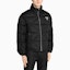 Details for PRADA Black Down Jacket Logo Zip Pure Color Winter Long Sleeve Coat SGB8031WQ8-F0002