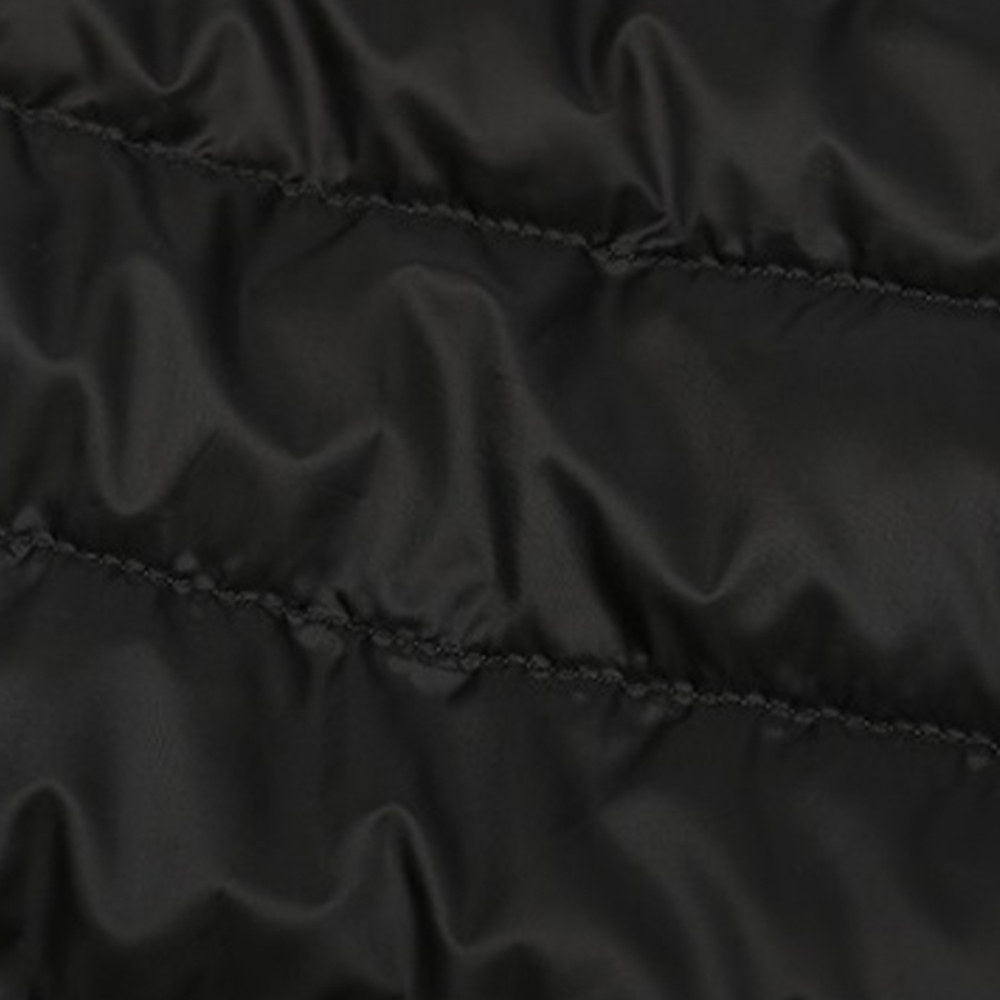 Sizing PRADA ブラック フーデッド ダウンジャケット SGB092-1ID1-F0SIV