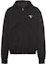 Buy 普拉达黑色Logo刺绣拉链连帽夹克外套. UJL186S2021YYB-F0806