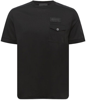 프라다 블랙 로고 포켓 반팔 티셔츠 UJN626-1VT4-F00022 Buy 프라다 블랙 로고 포켓 반팔 티셔츠 UJN626-1VT4-F00022