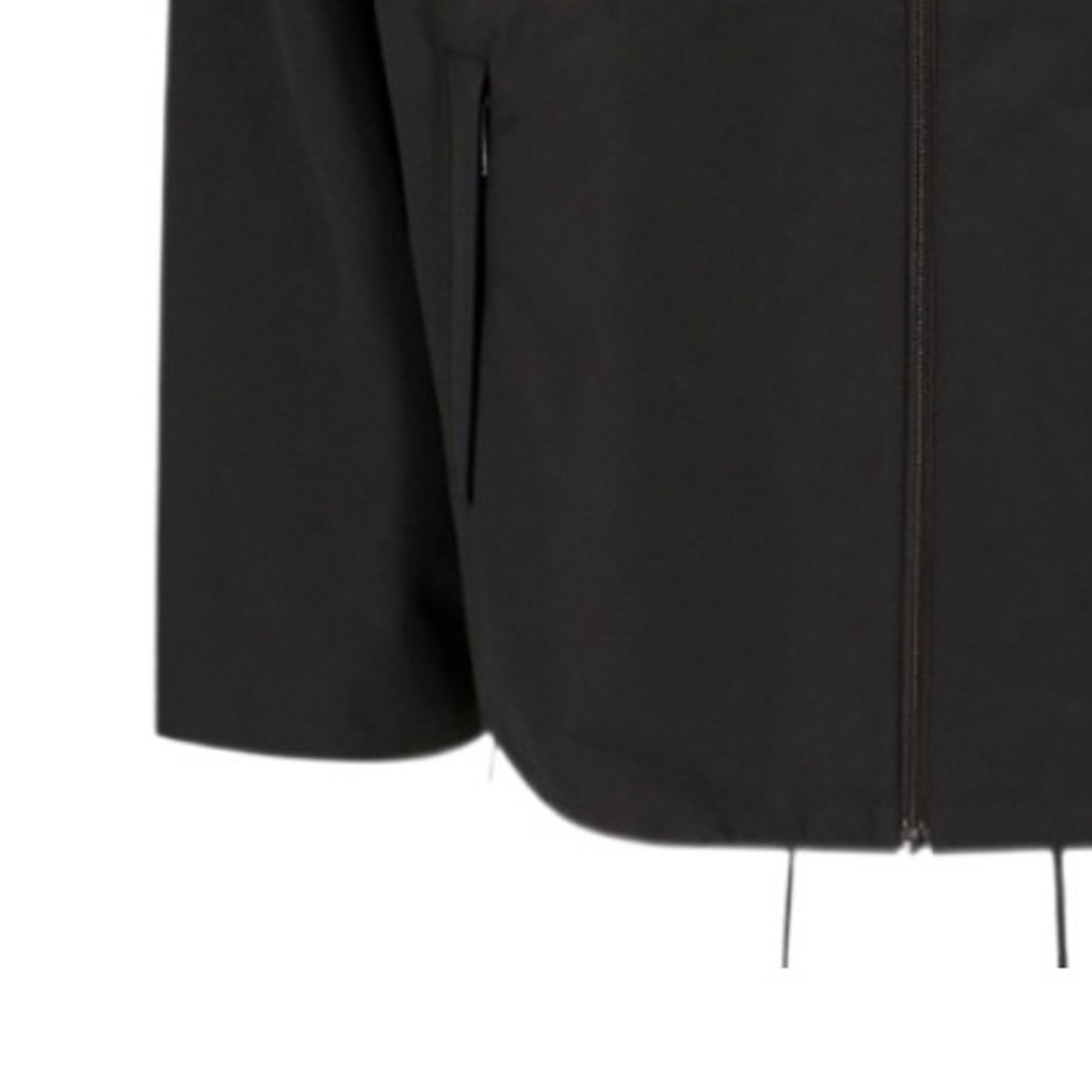 Cheap Prada 黑色標誌拉鍊休閒寬鬆長袖外套 SGN889-U43-F0002-S-232