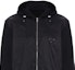 Details for PRADA Black Logo Zip-Up Hooded Jacket. UJL070-1R4H-F0806-S-202