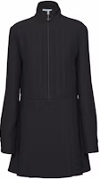 PRADA Black Long-Sleeve High-Neck Zipper Mini Dress. P3K42S2321V74-F0002 PRADA Black Long-Sleeve High-Neck Zipper Mini Dress. P3K42S2321V74-F0002