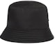 Lookbook PRADA Black Metal Logo Bucket Hat for Men. 2HC3502DMI
