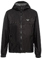 PRADA Black Minimalist Recycled Nylon Sports Jacket SGB460-1WQ9-F0N5A-S-202 PRADA Black Minimalist Recycled Nylon Sports Jacket SGB460-1WQ9-F0N5A-S-202