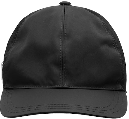 PRADA Black Nylon Baseball Cap with Side Triangle Logo Unisex. 2HC2742DMI-F0002 Lookbook PRADA Black Nylon Baseball Cap with Side Triangle Logo Unisex. 2HC2742DMI-F0002