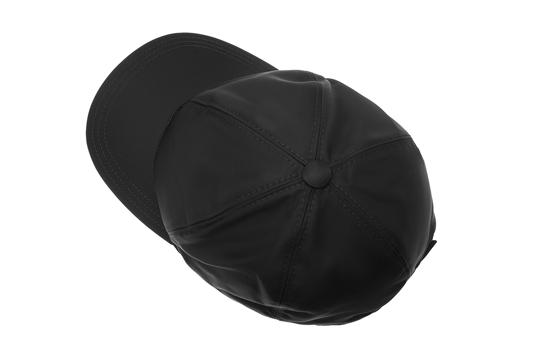 Purchase PRADA Black Nylon Baseball Cap with Side Triangle Logo Unisex. 2HC2742DMI-F0002