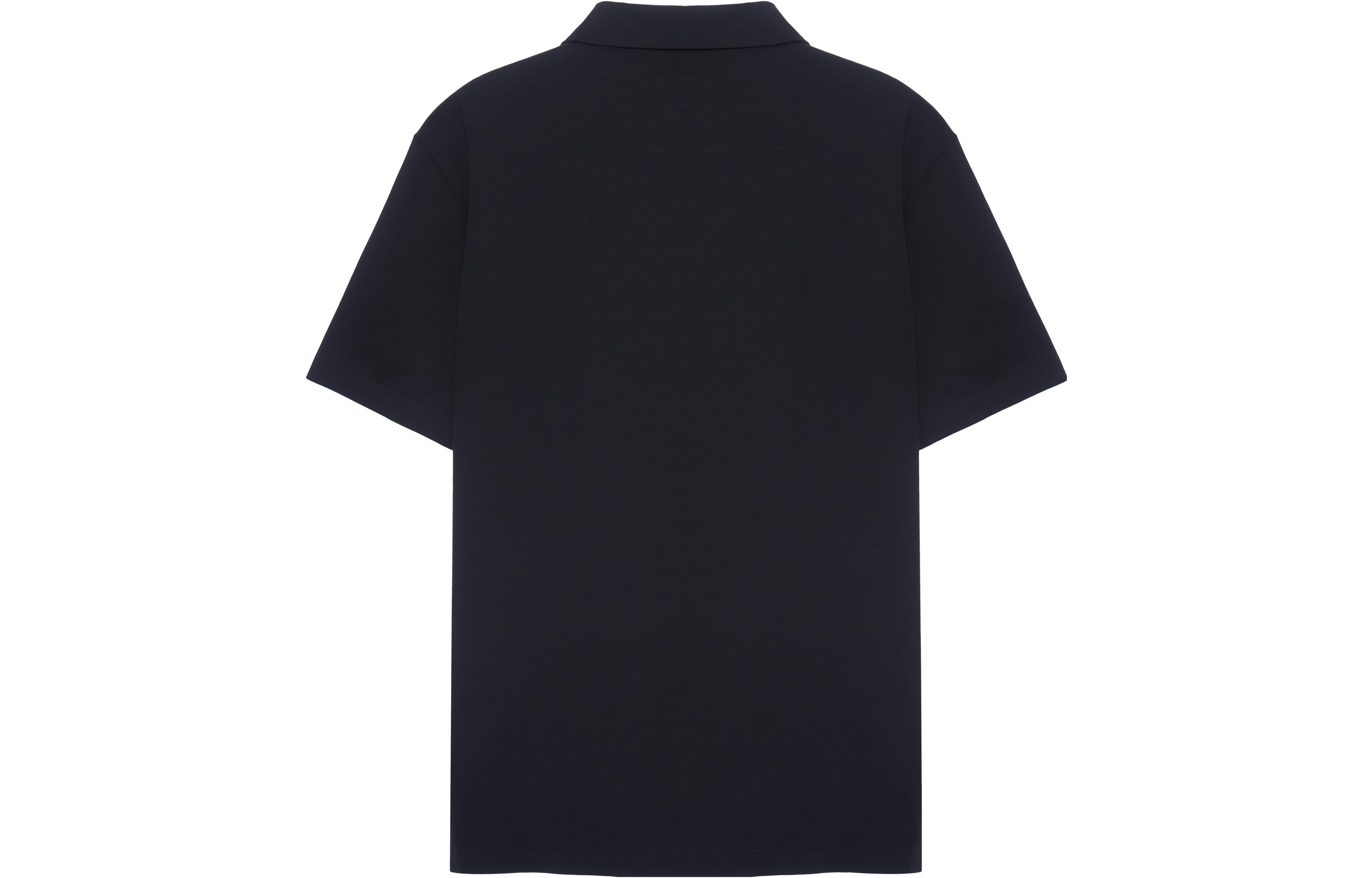 Lookbook PRADA 黑色刺绣标志领 Polo 衫 UJN664-1UOR-F0002-S-202