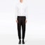 Lookbook PRADA Black Relaxed Fit Solid Triangle Enamel Logo Casual Pants SPH66S2021WQ8-F0002
