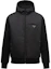 Order Prada Black Solid Color Logo Patch Hooded Jacket UJL142-S202-1R4HF-0-806