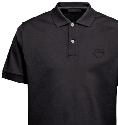 普拉达黑色纯色短袖POLO衫 UJN444XGS-F0002 Purchase 普拉达黑色纯色短袖POLO衫 UJN444XGS-F0002