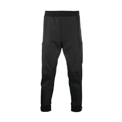 PRADA Black Solid Color Utility Cargo Pants UJP156S2021R4H-F0806