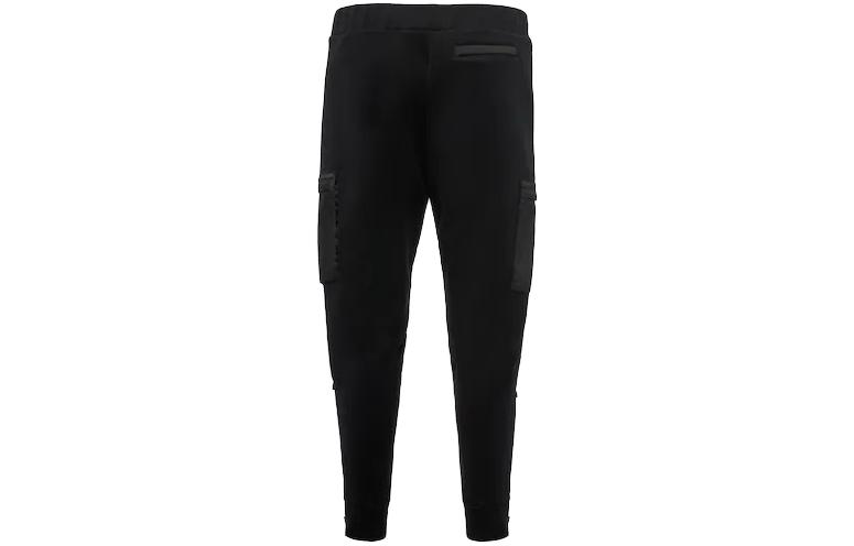 Lookbook 프라다 블랙 솔리드 컬러 유틸리티 카고 팬츠 UJP156S2021R4H-F0806