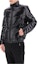 Details for PRADA Black Solid Color Zip-Up Down Jacket with Stand Collar. SGB531-1IE0-F0803