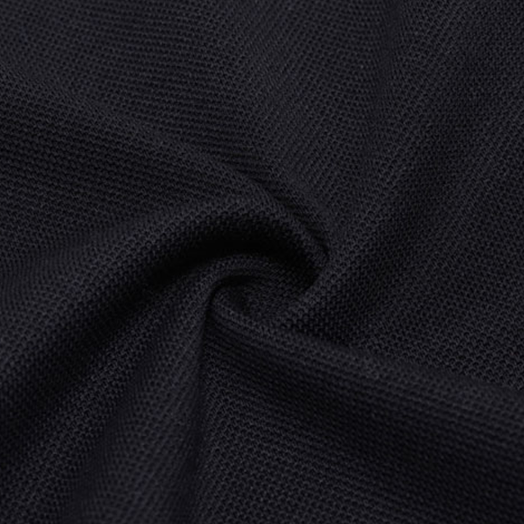 Cheap 普拉达黑色纯棉直筒短袖POLO衫 UJN444-XGS-F0002-S-181