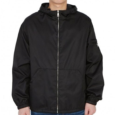 PRADA Black Zip-Up Hooded Jacket SGB481-1WQ8-F0002 Purchase PRADA Black Zip-Up Hooded Jacket SGB481-1WQ8-F0002