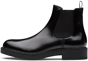 Prada Brushed Calf Leather Chelsea Boot 'Black' 2TE168-P39-F0002 Prada Brushed Calf Leather Chelsea Boot 'Black' 2TE168-P39-F0002