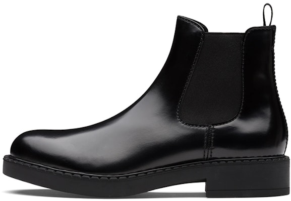 Prada Brushed Calf Leather Chelsea Boot 'Black' 2TE168-P39-F0002 Buy Prada Brushed Calf Leather Chelsea Boot 'Black' 2TE168-P39-F0002