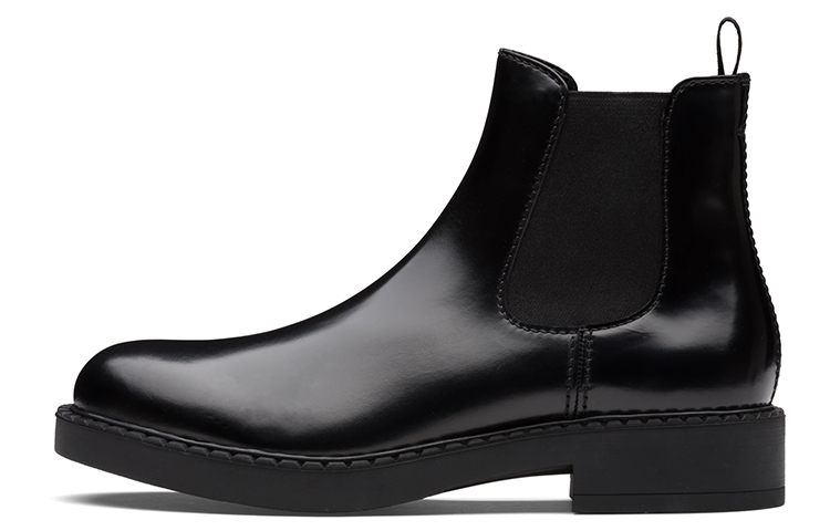 Prada Brushed Calf Leather Chelsea Boot 'Black' 2TE168-P39-F0002