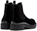 Shop Boot Chelsea Kulit Anak Lembu Prada 'Hitam' 2TE168-P39-F0002