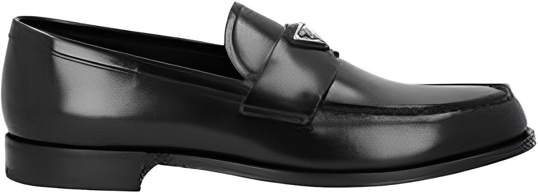 프라다 블랙 가죽 슬립온 캐주얼 슈즈  (41 characters) 2DB205_055_F0002 Order 프라다 블랙 가죽 슬립온 캐주얼 슈즈  (41 characters) 2DB205_055_F0002