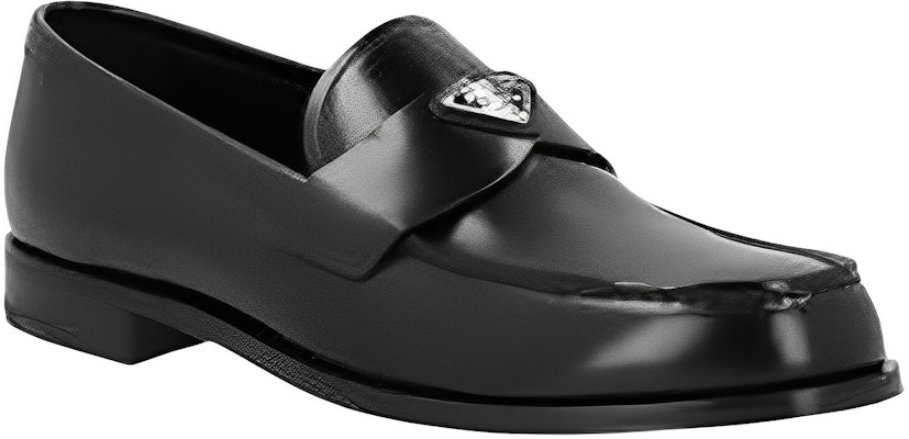 프라다 블랙 가죽 슬립온 캐주얼 슈즈  (41 characters) 2DB205_055_F0002 Lookbook 프라다 블랙 가죽 슬립온 캐주얼 슈즈  (41 characters) 2DB205_055_F0002