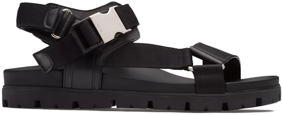 Sandal Prada Buckle Tape 'Hitam' 2X3055-3L6E-F0002 Buy Sandal Prada Buckle Tape 'Hitam' 2X3055-3L6E-F0002