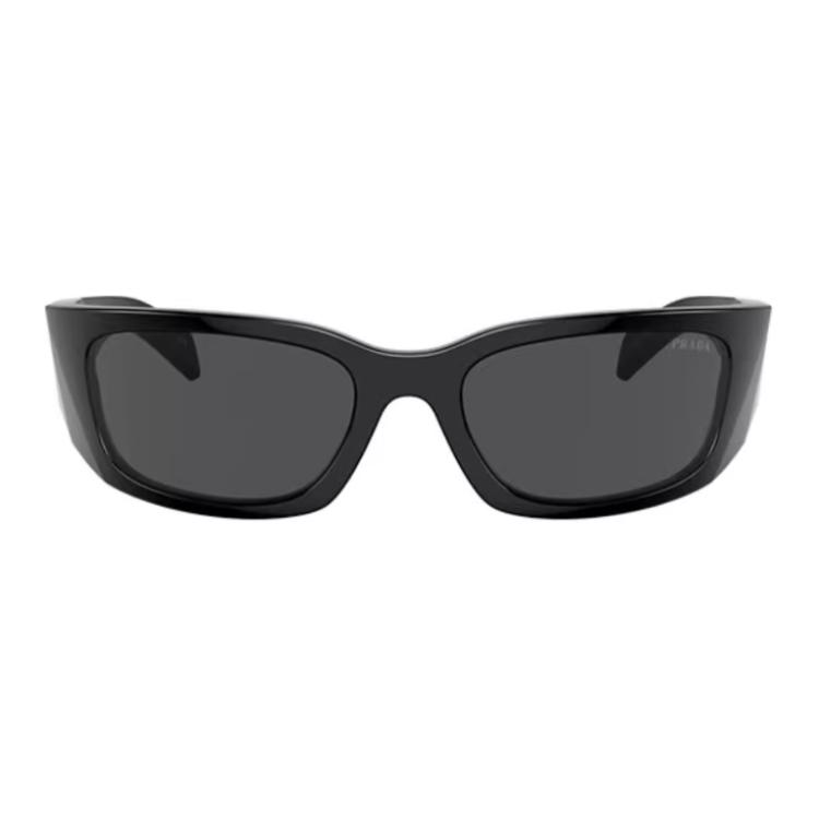PRADA Butterfly Design Acetate Sunglasses Unisex Black/White 0PR A14S 圖 4