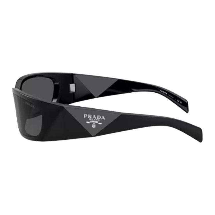 PRADA Butterfly Design Acetate Sunglasses Unisex Black/White 0PR A14S 圖 5