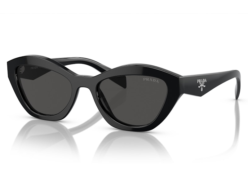 Prada Butterfly Sunglasses Black/Dark Grey (PRA02S)