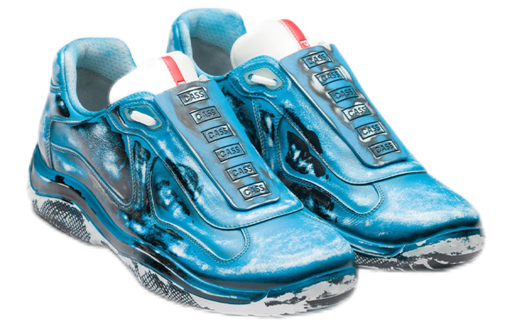 Prada Cass D3cay 'Shock Blue' 圖 2